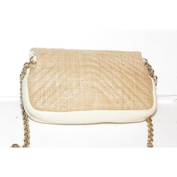 Henri Bendel Buttery Soft Ivory Leather Crossbody - Picture 2 of 12